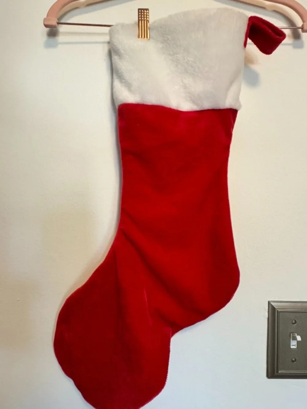 Ohio State University Christmas Stocking Deer Trees Stars